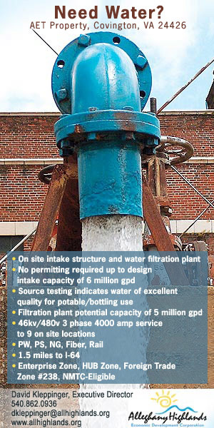 Alleghany banner ad